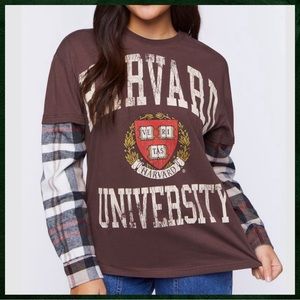 Harvard University Graphic Tee NWOT